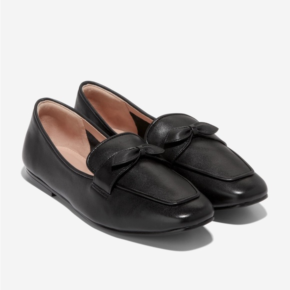 Cole Haan | Shoes | Cole Haan York Bow Loafers In Black 6